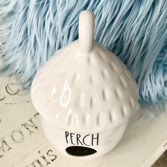 Rae Dunn, Acorn, Ceramic, Bird House, "Perch", Nice Condition - Picture 2 of 9